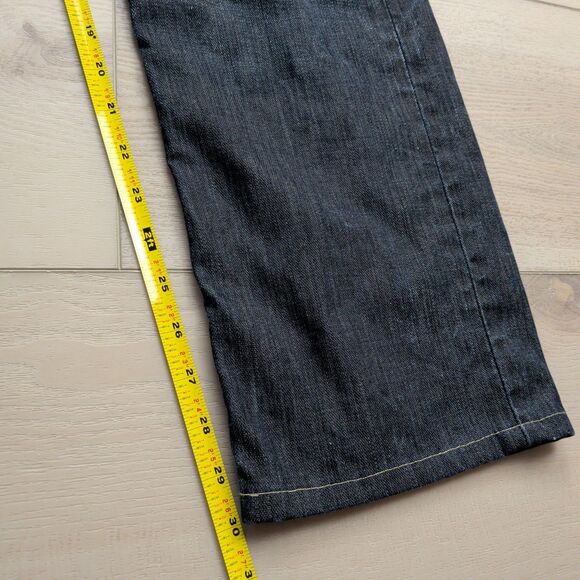 Guess Premium Jeans Mens 32x30 Lincoln Slim Straight Blue Denim - Picture 10 of 14